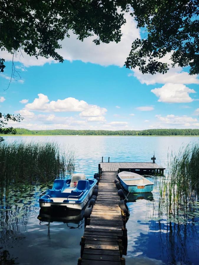 Dom Nad Jeziorem Mazury Pomost Segment 1 Kozin Exteriér fotografie