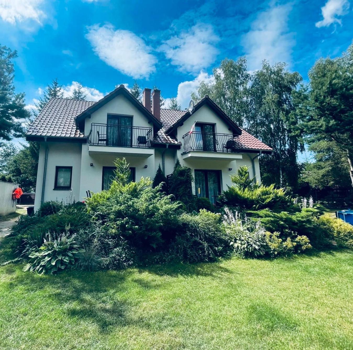 Dom Nad Jeziorem Mazury Pomost Segment 1 Kozin Exteriér fotografie