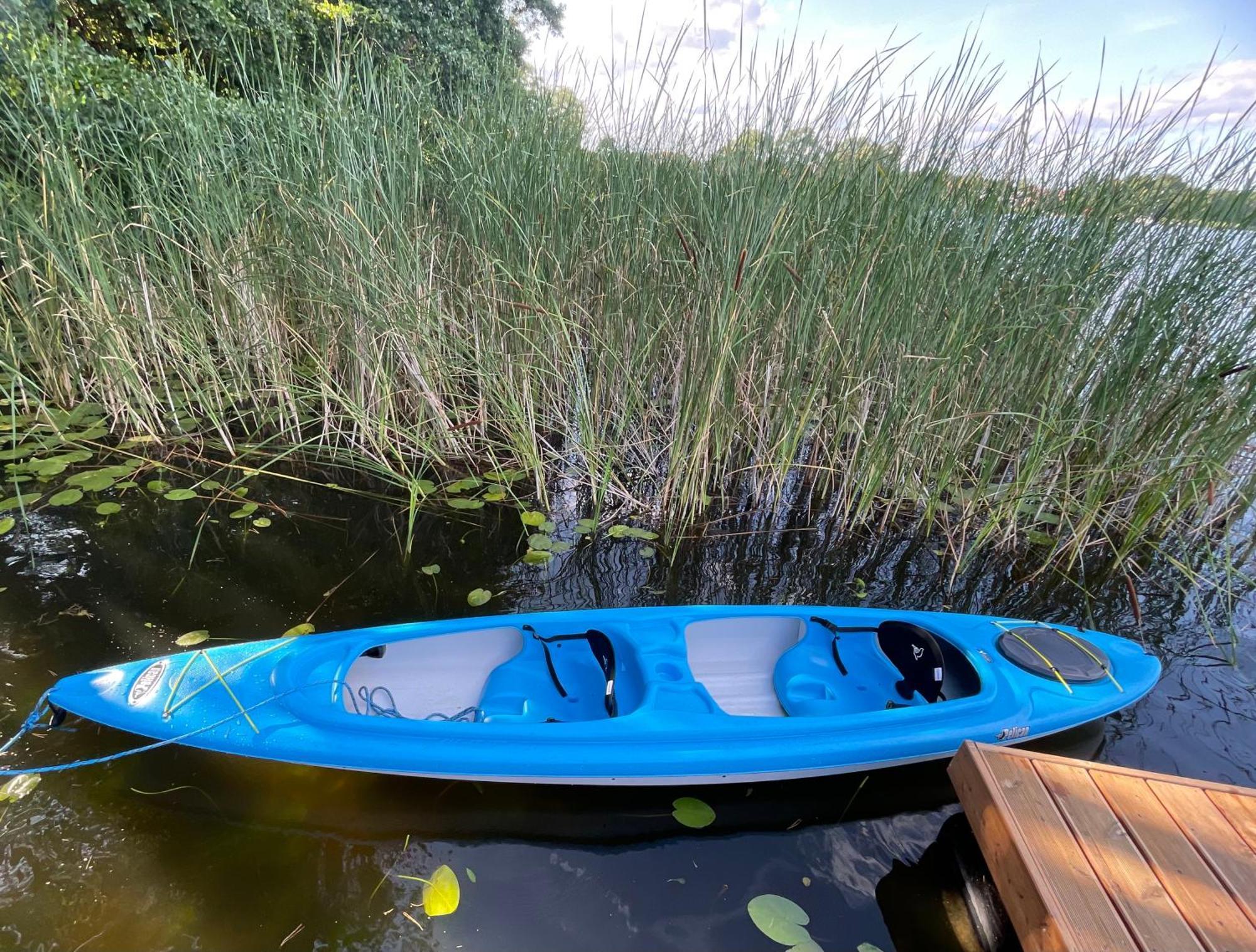 Dom Nad Jeziorem Mazury Pomost Segment 1 Kozin Exteriér fotografie
